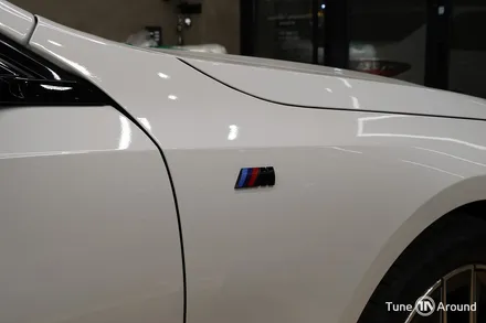 BMW G60 530i 블랙 레터링 기어패널 엠비언트 크리스탈 기어세트 / 성남,분당,판교