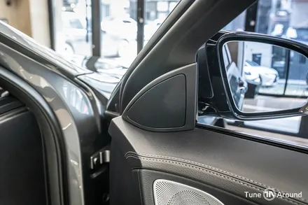 벤츠W222 S350d 송풍구엠비언트와 부메스터 전동트위터 장착 / 성남,분당,판교