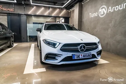 벤츠 세로그릴 교체와 무빙턴시그널 리피터 교체된 CLS53AMG / 성남,분당,판교