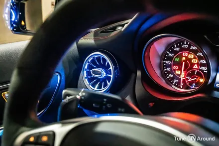 터빈송풍구 포함 실내 풀엠비언트라이트 무드등 벤츠 GLA 45AMG / 성남,분당,판교