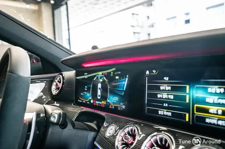 벤츠 CLS 계기판 엠비언트 천장부메스터 스피커 엠비언트 / 성남,분당,판교