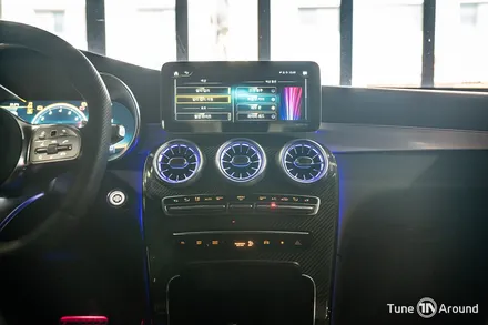 GLC220d 송풍구엠비언트 64컬러 멀티컬러까지 순정형 LED적용 / 성남,분당,판교