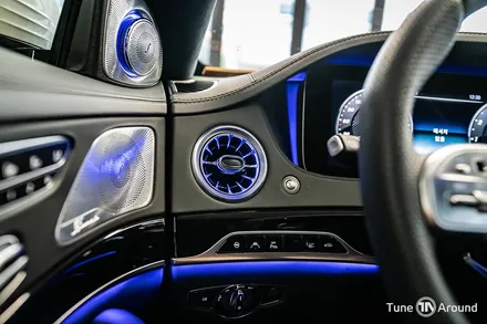 벤츠 S63AMG 송풍구 부메스터 전동트위터 천장스피커 엠비언트 / 성남,분당,판교