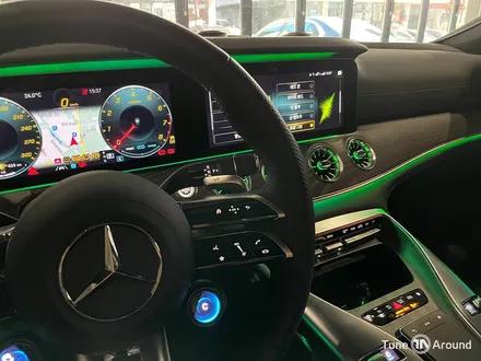 벤츠 GT43 AMG 순정엠비언트 업그레이드 광량업 멀티컬러 강화 / 성남,분당,판교