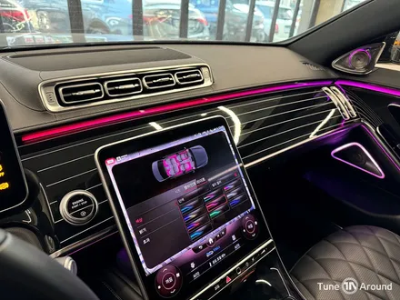 벤츠 S500 피아노트림 4D트위터 액티브 천장부메스터스피커 엠비언트 / 성남,분당,판교