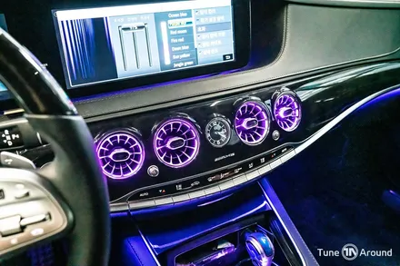 벤츠 S450 송풍구엠비언트 천장 부메스터 스피커 엠비언트 / 성남,분당,판교