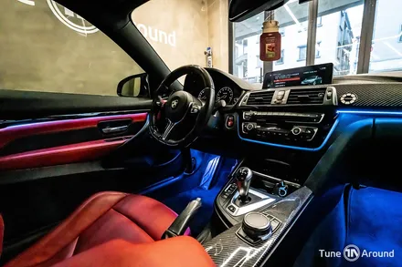 BMW M4 F82 컴페티션 4시리즈 엠비언트라이트 자동차튜닝 / 성남,분당,판교