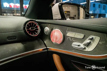 벤츠 E53 AMG 쿠페 부메스터 스피커엠비언트 AMG웰컴라이트 / 성남,분당,판교