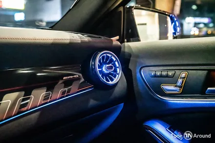 터빈송풍구 포함 실내 풀엠비언트라이트 무드등 벤츠 GLA 45AMG / 성남,분당,판교