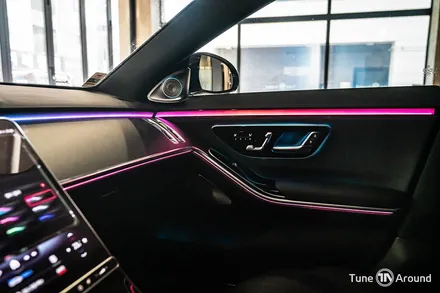 벤츠 액티브엠비언트 4D부메스터 전동트위터 S350d 튜너라운드 / 성남,분당,판교
