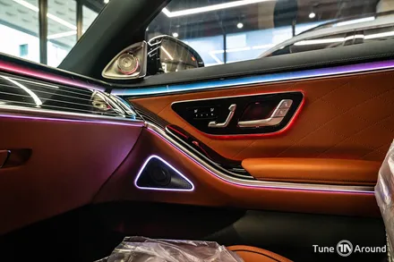벤츠 액티브엠비언트 4D부메스터 피아노트림 S클래스 S450 / 성남,분당,판교
