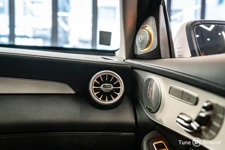 벤츠 송풍구엠비언트 부메스터 전동트위터 X253 GLC250d / 성남,분당,판교