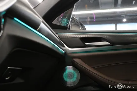 BMW X4 LCI 회오리 스피커 엠비언트 세트 선루프엠비언트 / 성남,분당,판교