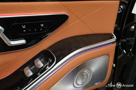 벤츠 W223 S500 4D부메스터 액티브엠비언트 피아노라커트림 시공 / 성남,분당,판교