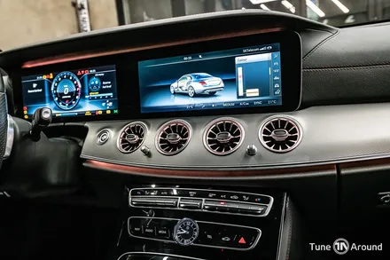 벤츠 E43 AMG 송풍구엠비언트 부메스터 전동트위터 웰컴라이트 / 성남,분당,판교