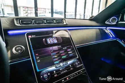 벤츠 액티브엠비언트 4D부메스터 전동트위터 S350d 튜너라운드 / 성남,분당,판교
