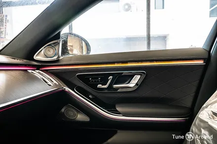 벤츠 S500 액티브엠비언트 4D부메스터 순정 신차출고 작업 / 성남,분당,판교