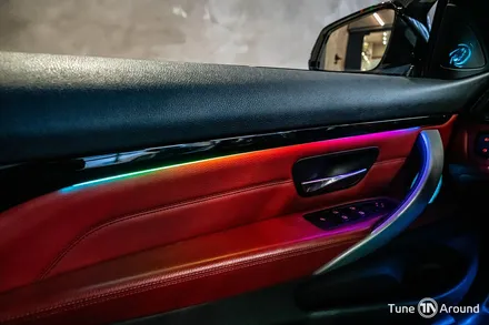 BMW 428i 컨버터블 무빙엠비언트 무드등 시공 / 성남,분당,판교