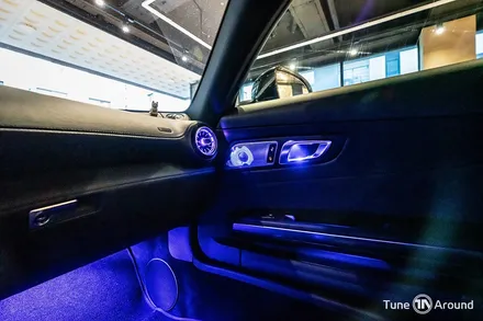 벤츠 AMG GT 2도어쿠페 엠비언트라이트 터빈송풍구 시공 / 성남,분당,판교