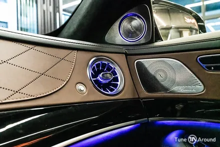 벤츠 S63AMG 송풍구엠비언트 교체 위례 튜너라운드에서 / 성남,분당,판교