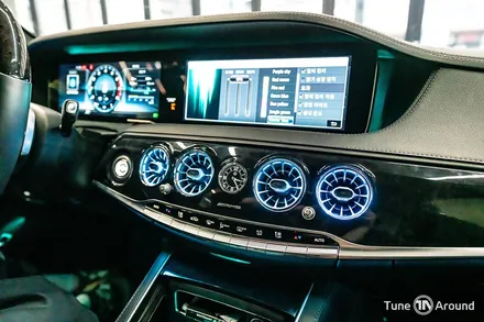 벤츠 S450 송풍구엠비언트 천장 부메스터 스피커 엠비언트 / 성남,분당,판교
