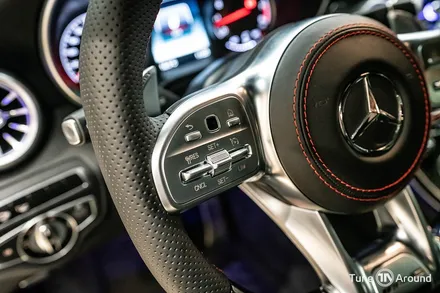 AMG 디컷카본핸들 교체와 송풍구엠비언트 벤츠 C63AMG / 성남,분당,판교