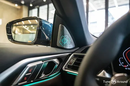 BMW G23 420i 컨버터블 B&W 회오리트위터 스피커커버 교체 / 성남,분당,판교