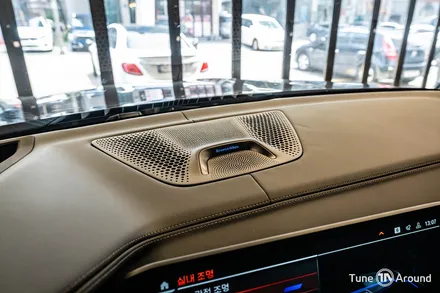 BMW X6 회오리커버 풀세트 교체와 AVI 스피커튜닝 관련 정보 / 성남,분당,판교