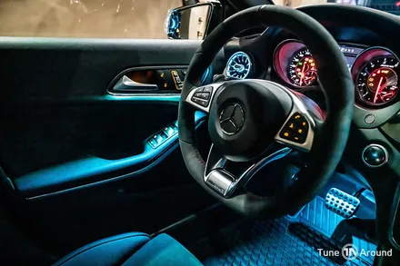 터빈송풍구 포함 실내 풀엠비언트라이트 무드등 벤츠 GLA 45AMG / 성남,분당,판교
