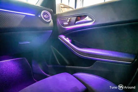 벤츠 GLA45AMG 엠비언트송풍구 자동차내부꾸미기 / 성남,분당,판교