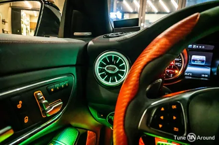 벤츠 엠비언트 CLA 45AMG 코딩활성 순정형 시공 / 성남,분당,판교