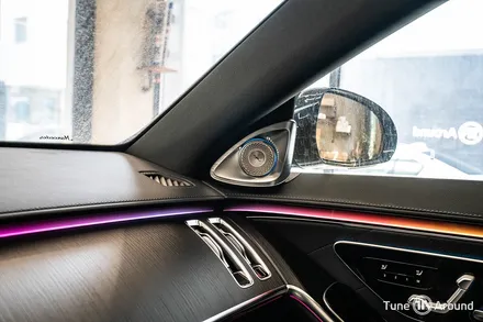 벤츠 S500 액티브엠비언트 4D부메스터 순정 신차출고 작업 / 성남,분당,판교