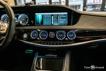 벤츠 송풍구엠비언트 W222 S63AMG 64컬러 순정연동 / 성남,분당,판교