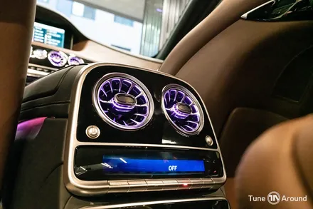 벤츠 S63AMG 송풍구엠비언트 교체 위례 튜너라운드에서 / 성남,분당,판교