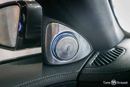 벤츠W222 S350d 송풍구엠비언트와 부메스터 전동트위터 장착 / 성남,분당,판교