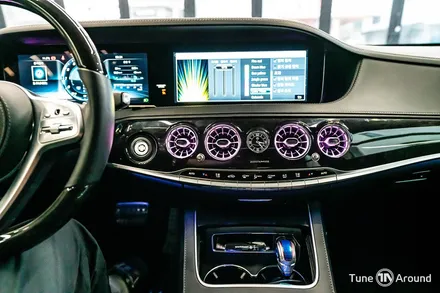 벤츠 S450 송풍구엠비언트 천장 부메스터 스피커 엠비언트 / 성남,분당,판교