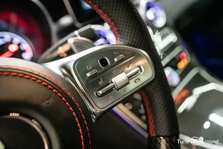 AMG 디컷카본핸들 교체와 송풍구엠비언트 벤츠 C63AMG / 성남,분당,판교