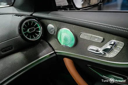 벤츠 E53 AMG 쿠페 부메스터 스피커엠비언트 AMG웰컴라이트 / 성남,분당,판교