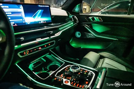 BMW X7 LCI 회오리스피커 엠비언트 풀세트 트렁크 식빵등 시공 / 성남,분당,판교