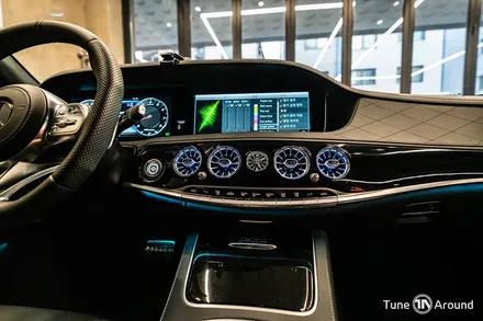 벤츠 송풍구엠비언트 W222 S63AMG 64컬러 순정연동 / 성남,분당,판교