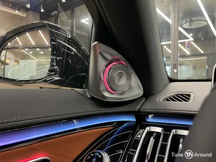 벤츠 S450 블랙피아노라커트림 액티브엠비언트 4D부메스터 세트시공 / 성남,분당,판교