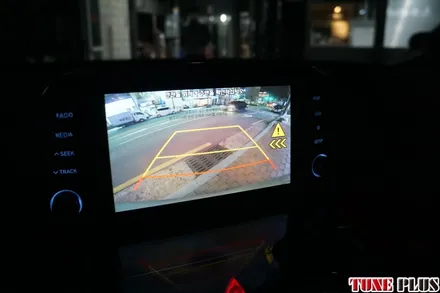 싼타페tm 순정 후측방경보시스템 BCW RCCA 옵션 추가 시공 / 창원 의창구 서상동