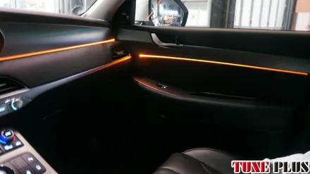 경남 창원 마산 튠플러스 팰리세이드 실내 튜닝 파이버테리어 RGB 엠비언트 라이트 풀컬러 무드등 시공 / 창원 의창구 서상동