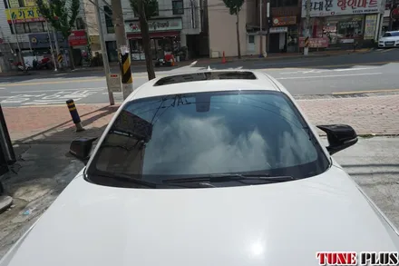 경남 창원 마산 튠플러스 BMW 118D 브이쿨K 반사필름으로 시공 / 창원 의창구 서상동