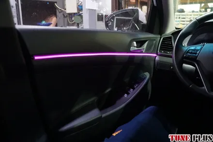 창원 올뉴투싼TL 자동차 LED튜닝 실내 무드등 RGB 엠비언트 라이트 장착, 스마트폰 연동 / 창원 의창구 서상동