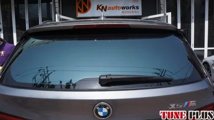 경남 창원 마산 튠플러스 BMW X5 레이노 크로마9 열반사 썬팅 필름 시공 / 창원 의창구 서상동