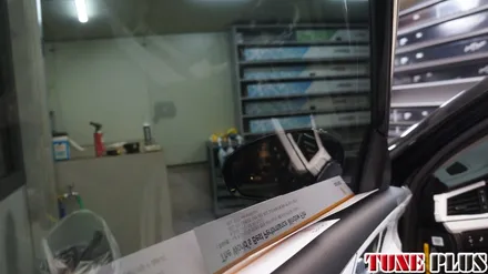 경남 창원 마산 튠플러스 올뉴K7 가성비 대비 갑 레이노 S9 열차단 썬팅(틴팅) 필름 시공 / 창원 의창구 서상동