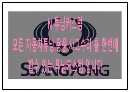 렉스턴 전방 센서 (감지기) 전방 범퍼 보호해 보자!! / 동대문구 장안동