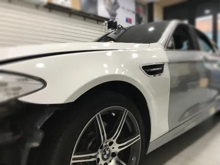 bmw520d 화이트펄전체랩핑 완료 #장안동랩핑 #튜닝커스텀 / 동대문구 장안동