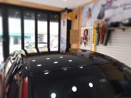 프라이드 그릴망.루프스킨 시공 해보자.장안동튜닝전문점.런사운드 / 동대문구 장안동